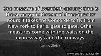 Englisches Zitat von James Gleick als Bild