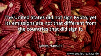 Englisches Zitat von James Hansen als Bild