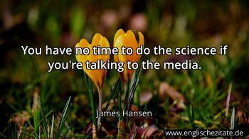 Englisches Zitat von James Hansen als Bild