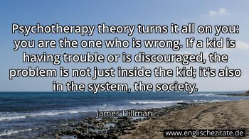 Englisches Zitat von James Hillman als Bild