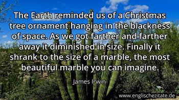 Englisches Zitat von James Irwin als Bild