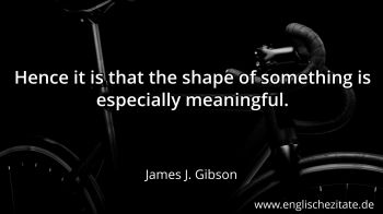 Englisches Zitat von James J. Gibson als Bild