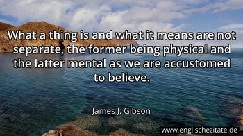 Englisches Zitat von James J. Gibson als Bild