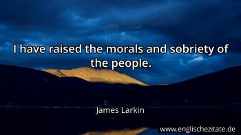 Englisches Zitat von James Larkin als Bild