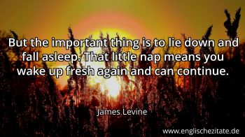 Englisches Zitat von James Levine als Bild
