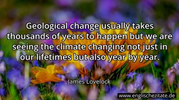 Englisches Zitat von James Lovelock als Bild