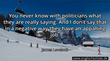 Englisches Zitat von James Lovelock als Bild