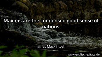 Englisches Zitat von James Mackintosh als Bild