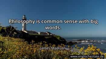 Englisches Zitat von James Madison als Bild
