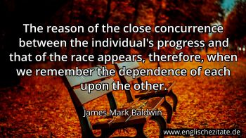 Englisches Zitat von James Mark Baldwin als Bild