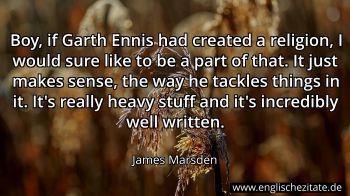 Englisches Zitat von James Marsden als Bild