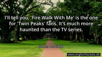Englisches Zitat von James Marshall als Bild