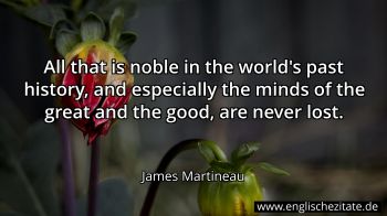 Englisches Zitat von James Martineau als Bild