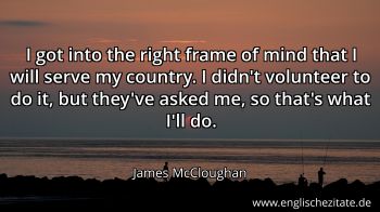 Englisches Zitat von James McCloughan als Bild