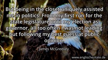 Englisches Zitat von James McGreevey als Bild