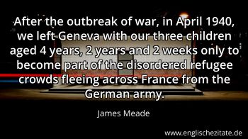 Englisches Zitat von James Meade als Bild