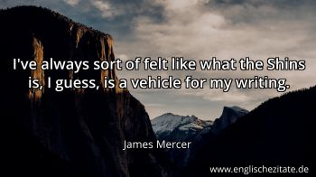 Englisches Zitat von James Mercer als Bild