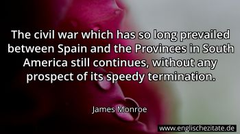 Englisches Zitat von James Monroe als Bild