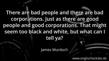 Englisches Zitat von James Murdoch als Bild