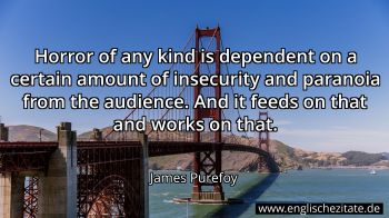 Englisches Zitat von James Purefoy als Bild