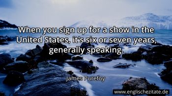 Englisches Zitat von James Purefoy als Bild
