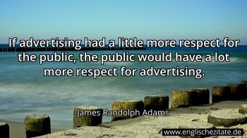 Englisches Zitat von James Randolph Adams als Bild