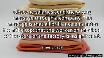 Englisches Zitat von James Sinegal als Bild