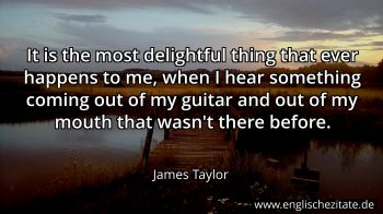 Englisches Zitat von James Taylor als Bild