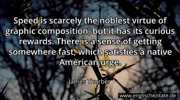 Englisches Zitat von James Thurber als Bild