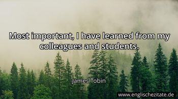 Englisches Zitat von James Tobin als Bild