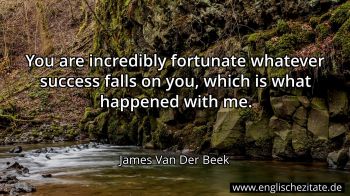 Englisches Zitat von James Van Der Beek als Bild