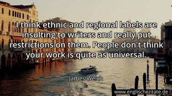 Englisches Zitat von James Welch als Bild