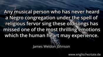 Englisches Zitat von James Weldon Johnson als Bild