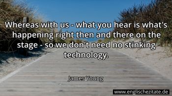 Englisches Zitat von James Young als Bild