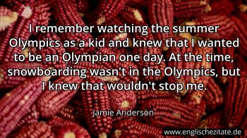 Englisches Zitat von Jamie Anderson als Bild
