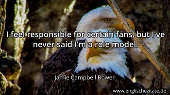 Englisches Zitat von Jamie Campbell Bower als Bild