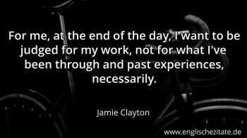 Englisches Zitat von Jamie Clayton als Bild