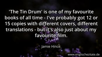 Englisches Zitat von Jamie Hince als Bild
