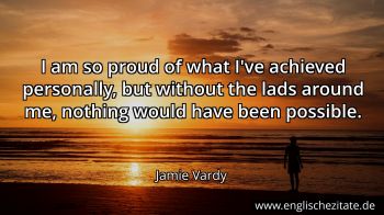 Englisches Zitat von Jamie Vardy als Bild