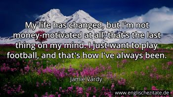 Englisches Zitat von Jamie Vardy als Bild