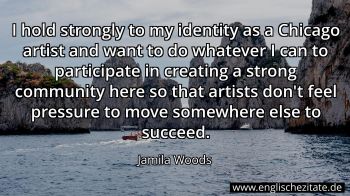 Englisches Zitat von Jamila Woods als Bild