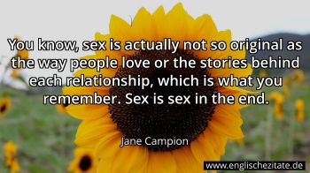 Englisches Zitat von Jane Campion als Bild