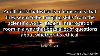 Englisches Zitat von Jane Mayer als Bild