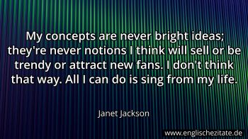 Englisches Zitat von Janet Jackson als Bild