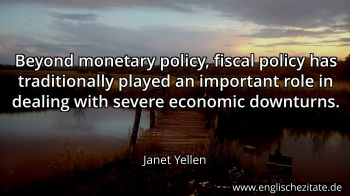 Englisches Zitat von Janet Yellen als Bild