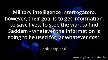 Englisches Zitat von Janis Karpinski als Bild