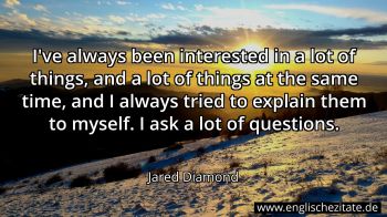 Englisches Zitat von Jared Diamond als Bild