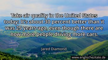 Englisches Zitat von Jared Diamond als Bild