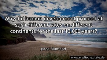 Englisches Zitat von Jared Diamond als Bild