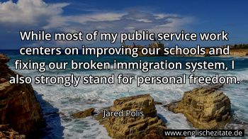 Englisches Zitat von Jared Polis als Bild